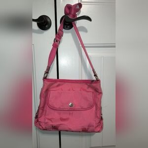 Coach Pink Shoulder Bag